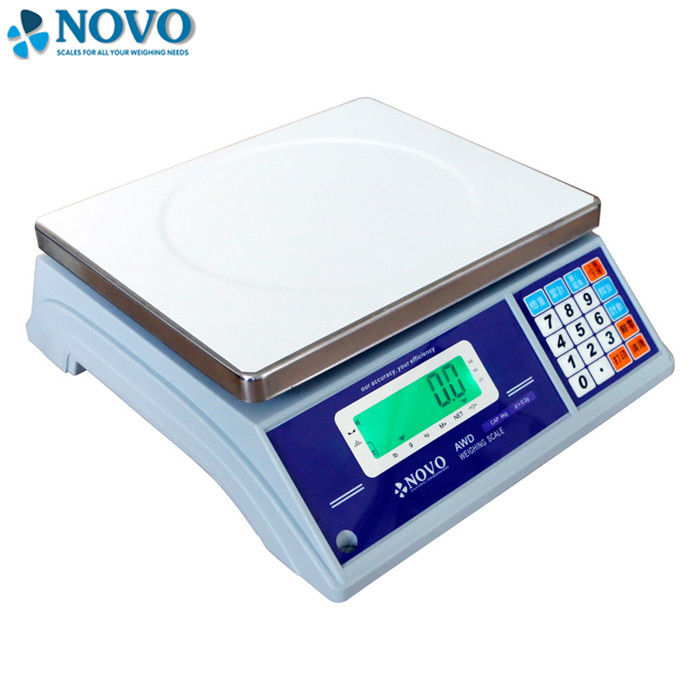 High Precision Paper Counting Scale Double Platter Stainless Steel Pan Plate