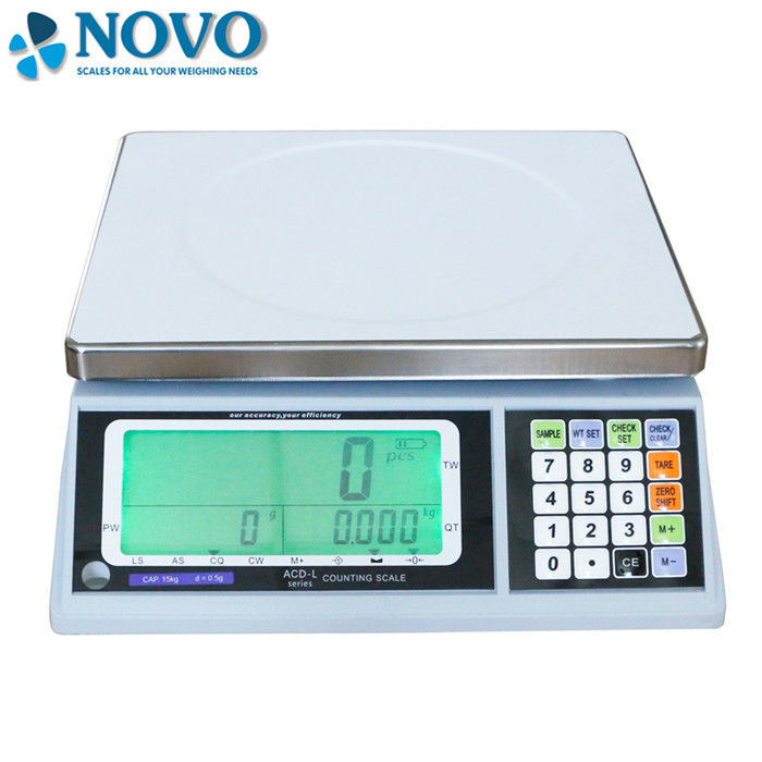 LCD Display digital weighing machine , small electronic weighing machine