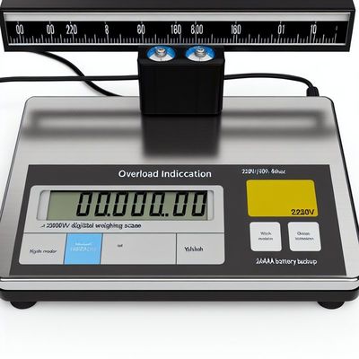 Digital Weighing Scale with Overload Indication and RS232 Interface