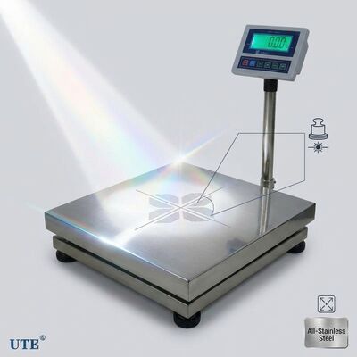 Retail Digital Weighing Scale 20kg Thermal Label Printer Integrated Barcode Scan